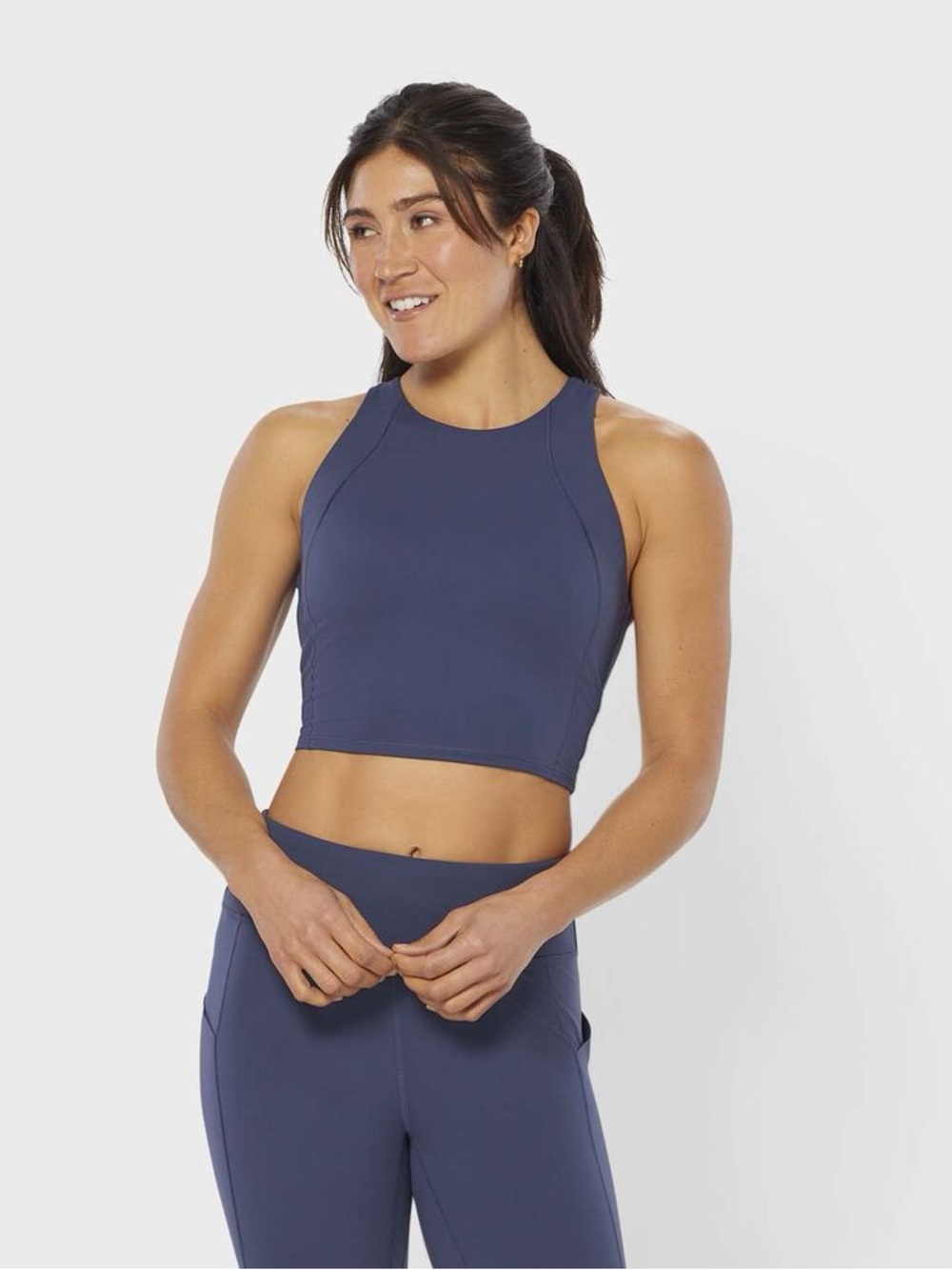 Women's AKHG Trail Tech Longline Wireless Bra Tank, Size 10